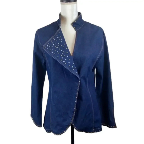 Devine Denim NY Women’s denim jacket/blazer. - Picture 1 of 11
